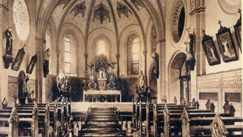 "Herz-Jesu-Capelle" am Krankenhaus nach 1882 "Herz-Jesu-Capelle" am Krankenhaus nach 1882
