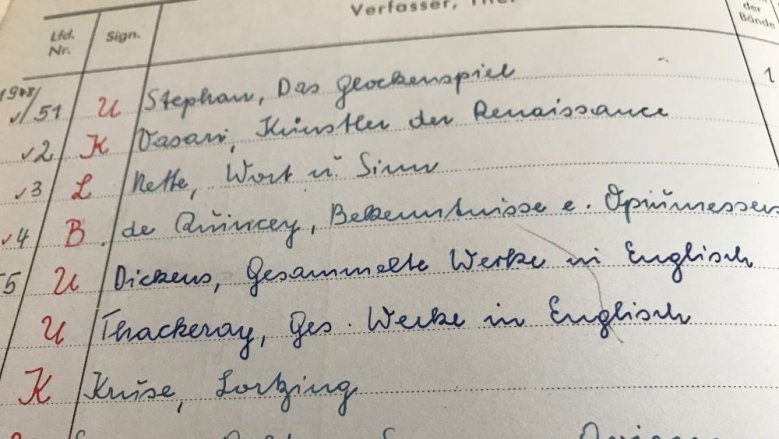 Büchereizugänge Büchereizugänge