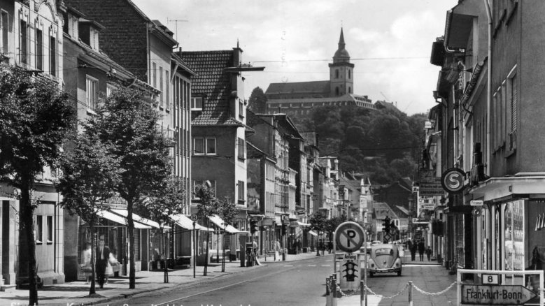 Blick auf die Schepperkreuzung Blick auf die Schepperkreuzung