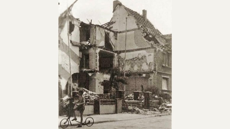 Trümmer Hohenzollernstraße Trümmer Hohenzollernstraße