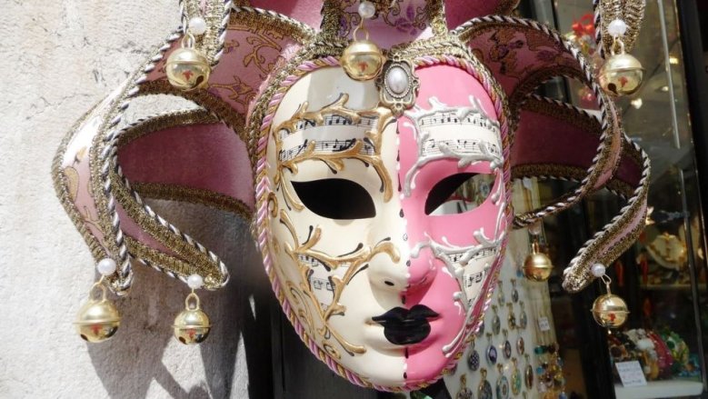 VHS Venezianische Maske VHS Venezianische Maske