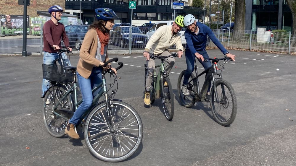 Fortbildung Radfahren an der Schule