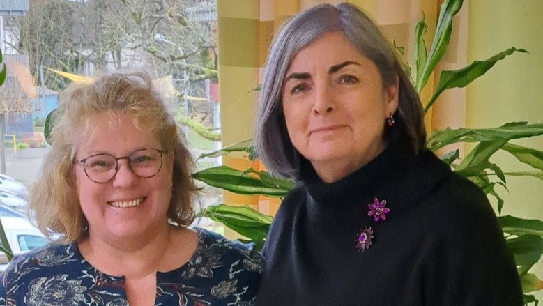 Ulrike Heimbach und Kathrin Grohmann Ulrike Heimbach und Kathrin Grohmann