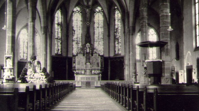 Der "Driesche Dom" um 1955 Der "Driesche Dom" um 1955
