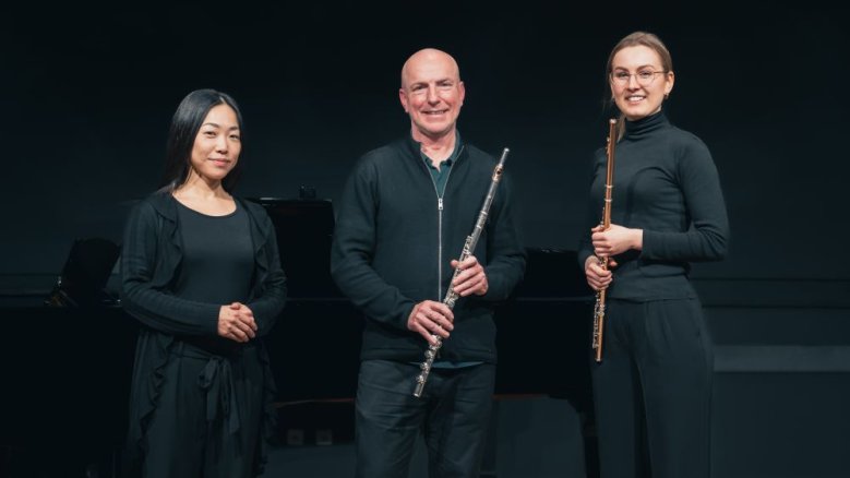 Eri Uchino, Dirk Peppel und Klara Herkenhöhner Eri Uchino, Dirk Peppel und Klara Herkenhöhner