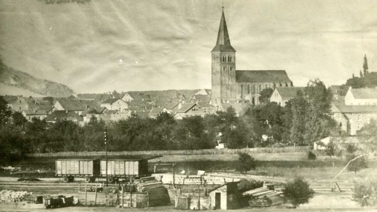 Servatiuskirche um 1880 Servatiuskirche um 1880