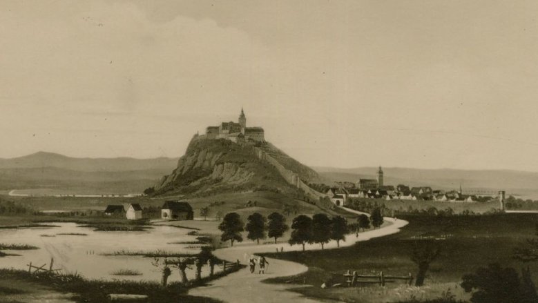 Siegburg um 1825 Siegburg um 1825
