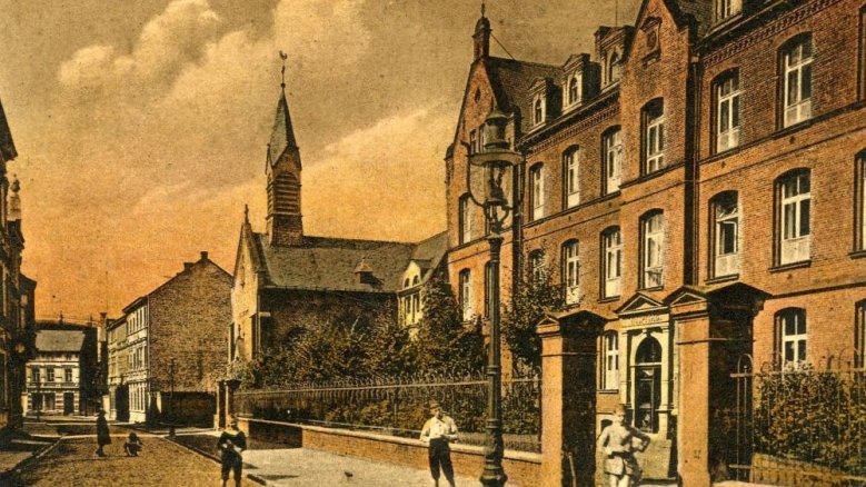 Krankenhaus um 1920 Krankenhaus um 1920