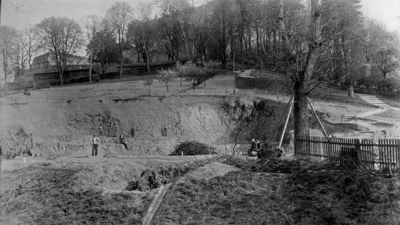 Bergbaustelle Bergbaustelle