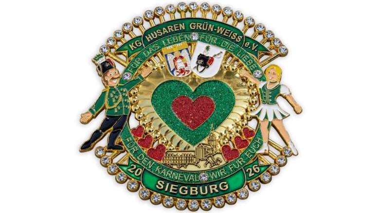 Orden Husaren Grün-Weiß