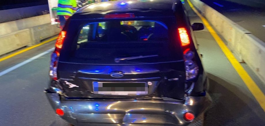 FW Auffahrunfall FW Auffahrunfall