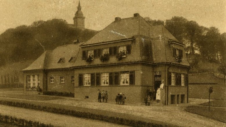 Wohlfahrtshaus des DRK am Kleiberg um 1930