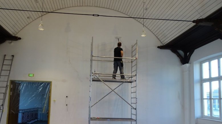 Renovierungsarbeiten im Stadtmuseum