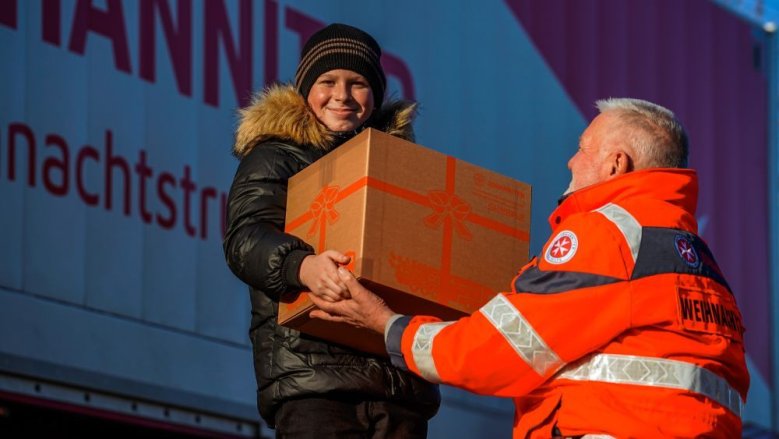 Weihnachtstrucker Johanniter