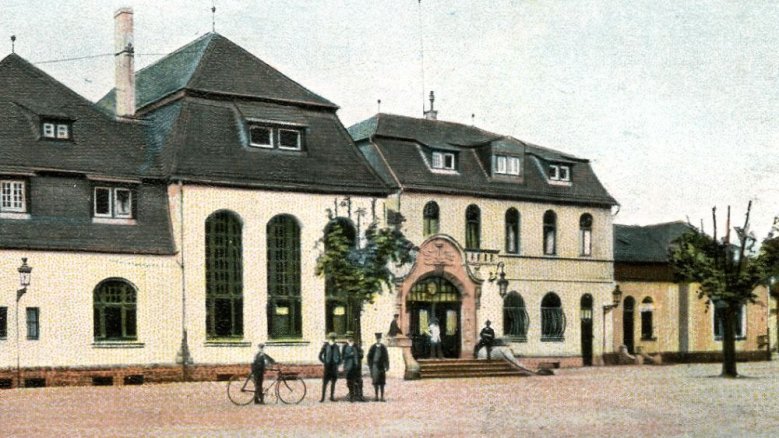 Bahnhof 1910