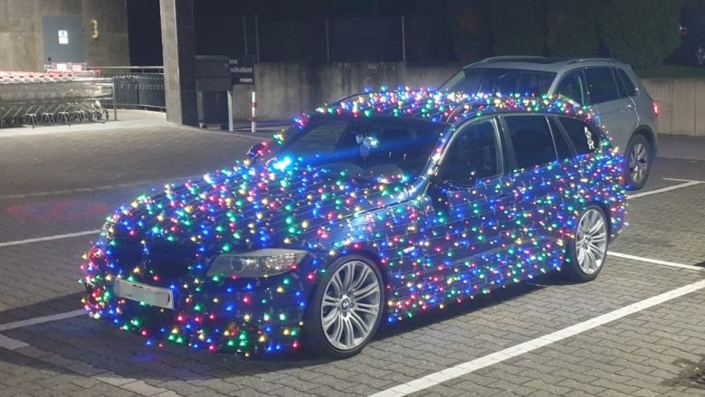 Weihnachtsauto