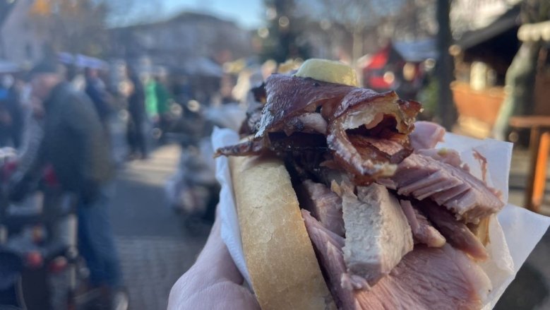 Spanferkel Mittelaltermarkt Spanferkel Mittelaltermarkt