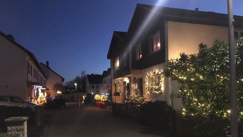 Adventsfenster Deichhaus