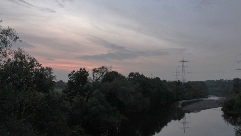 Morgenhimmel über der Sieg Morgenhimmel über der Sieg