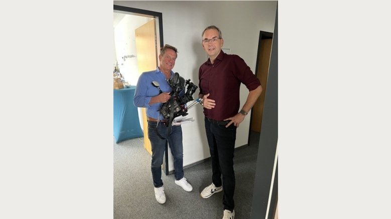 Jochen Hilgers und Bürgermeister Stefan Rosemann Jochen Hilgers und Bürgermeister Stefan Rosemann