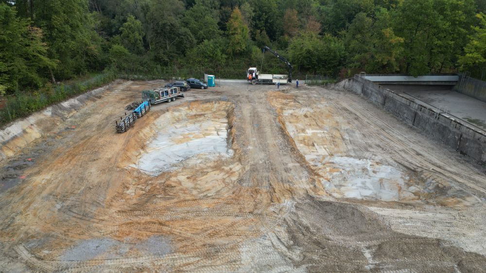 Regenrückhaltebecken