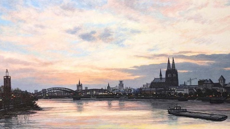 Abendstimmung Köln