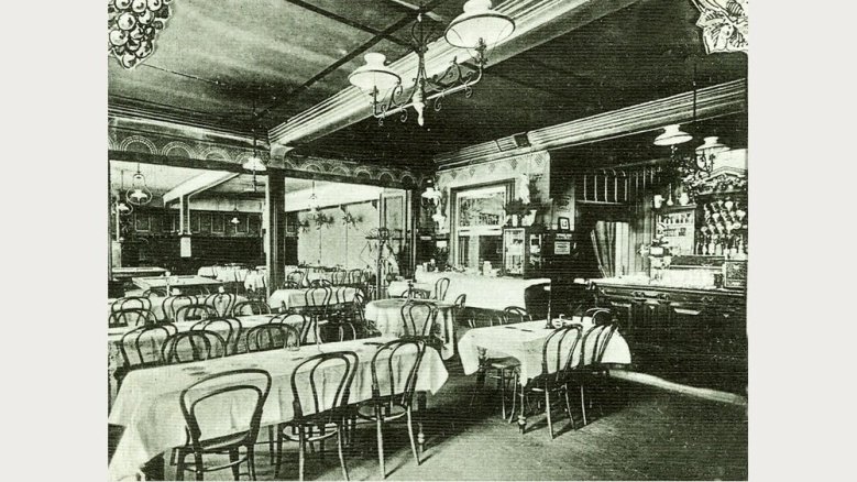 Innenansicht Herrengarten in der Mühlenstraße