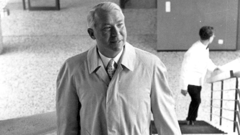 OKD Kieras 1968 bei der Einweihung des Rathauses