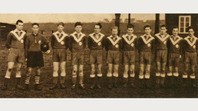 DJK-Mannschaft in den 1950ern DJK-Mannschaft in den 1950ern
