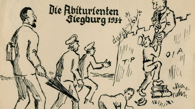 Abizeitung aus dem Jahr 1934 Abizeitung aus dem Jahr 1934