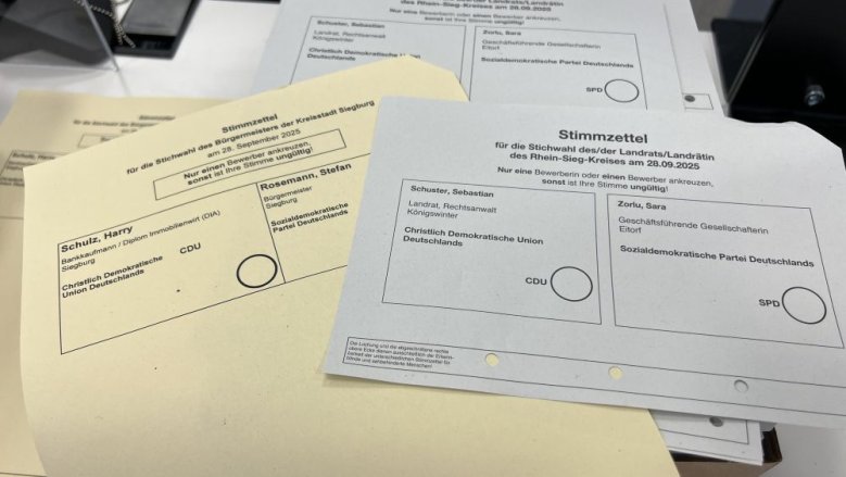 Stichwahlunterlagen