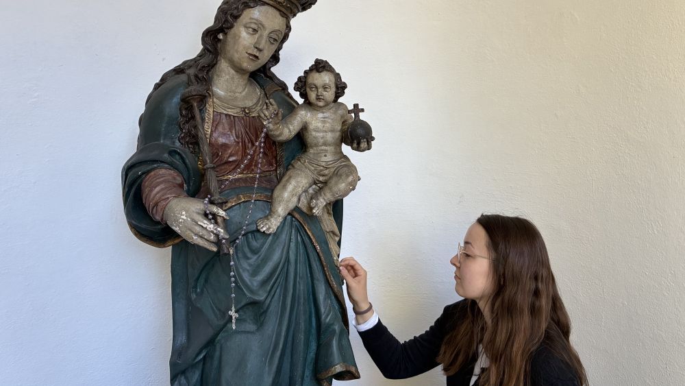 Restaurierung Marienfigur