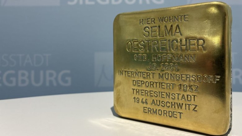 Stolperstein SElma Oestreicher Stolperstein SElma Oestreicher