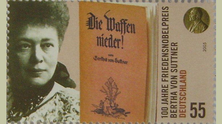 Bertha von Suttner Briefmarke