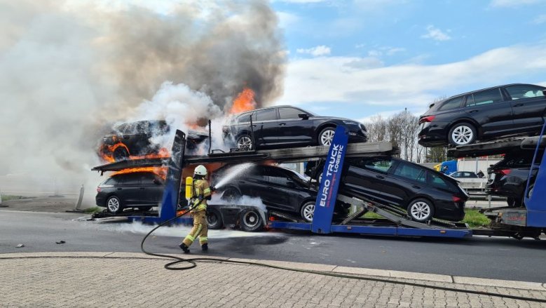 Lkw-Brand