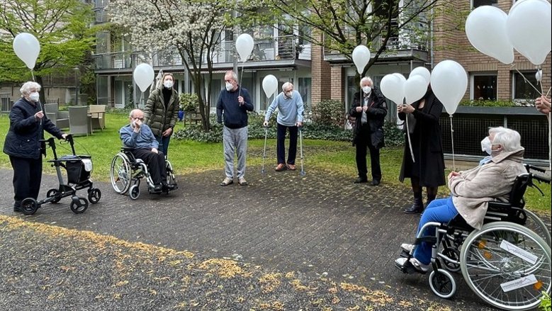 Corona-Gedenktag 2021 Seniorenzentrum