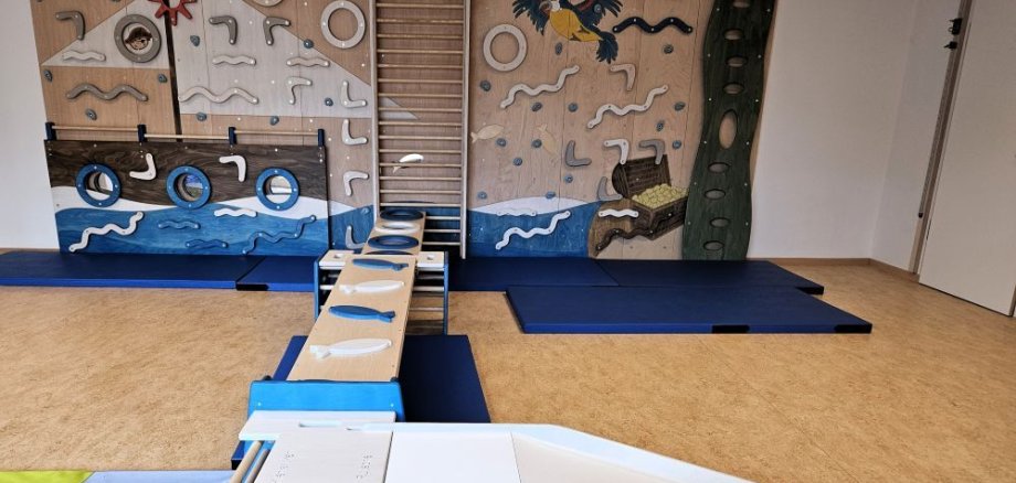 Kletterwand Kita Schatzinsel