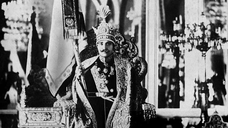 Krönung Reza Pahlavi