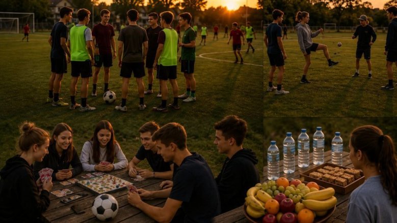 Offener Sportplatz