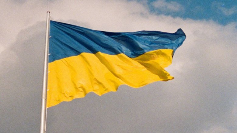 Ukraine Flagge