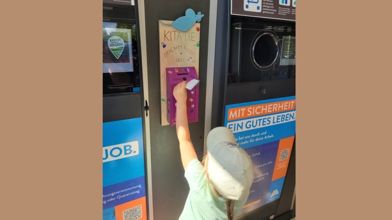 Spendenbox Kita Deichmäuse Spendenbox Kita Deichmäuse