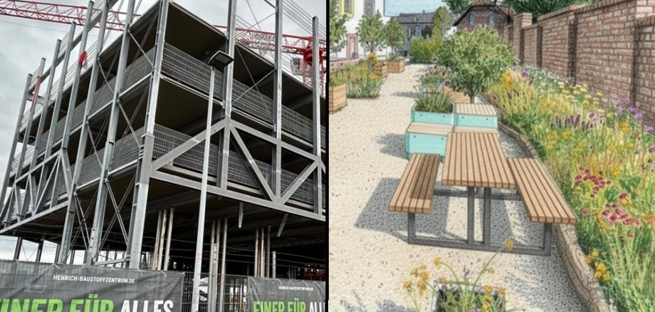 Hochgarage Pop-up-Park