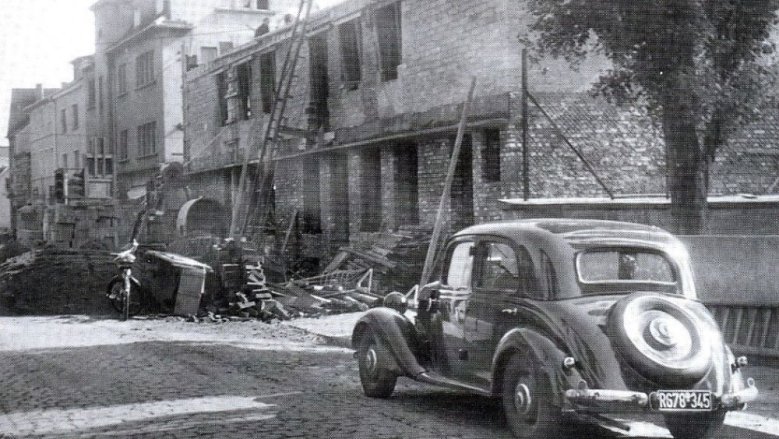 Baustelle Döppe 1956