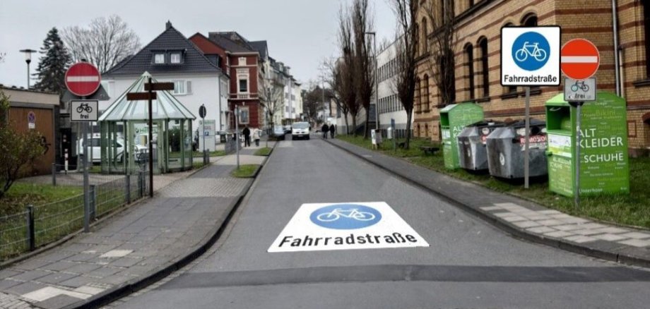 Fahrradstraße Fahrradstraße