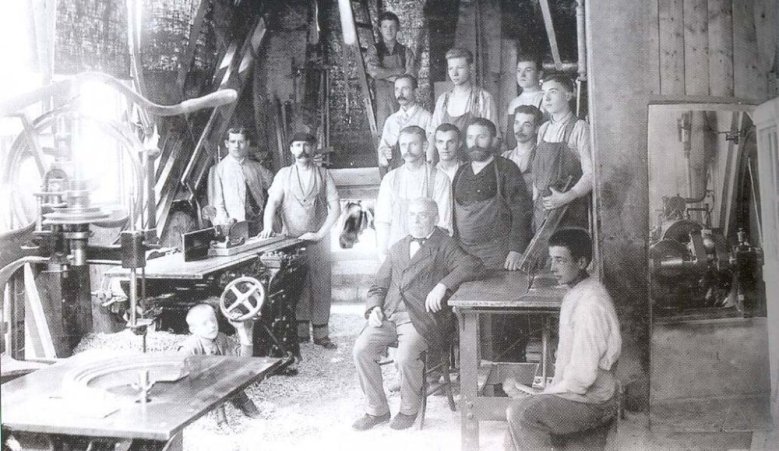 Belegschaft Schmandt 1895 Belegschaft Schmandt 1895