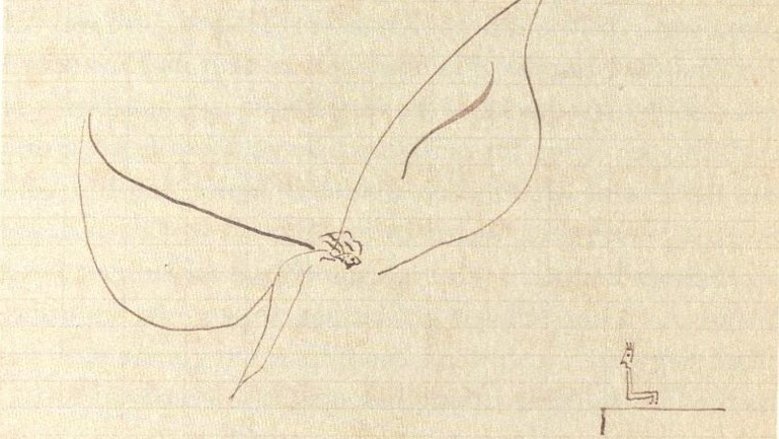 Hugo-Ball-Zeichnung Hugo-Ball-Zeichnung