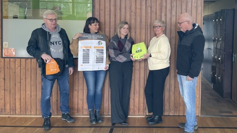 DEfibrillator Sporthalle HAK-Schule