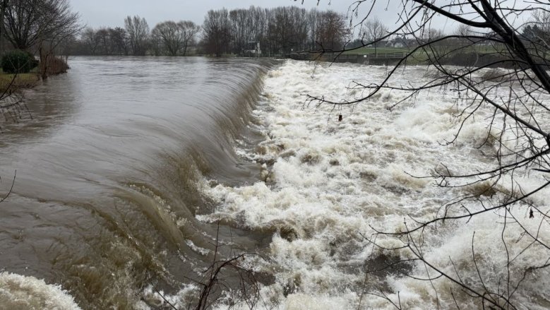 Hochwasser Siegwehr