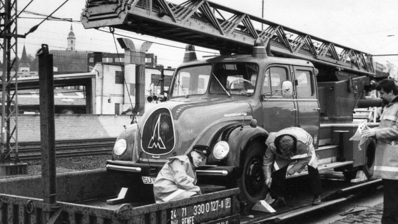 Magirus-Einsatzfahrzeug