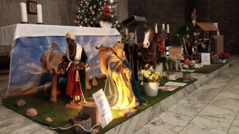 Krippe Krankenhauskapelle